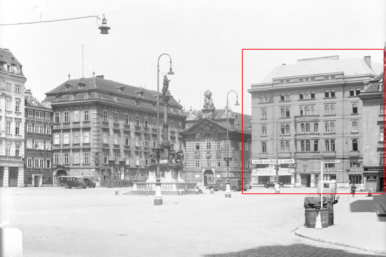Am Hof um 1940, Ledererhof, Wien, Innere Stadt, Platz