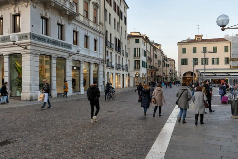 Fußgängerzone in Padua