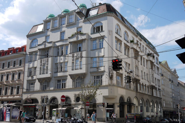 Jugendstilhaus in der Siebensterngasse