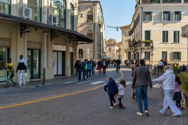 Stadtzentrum von Treviso, Italien