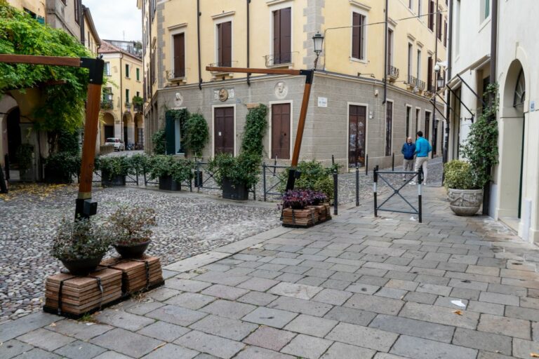 kleiner Platz in Padua