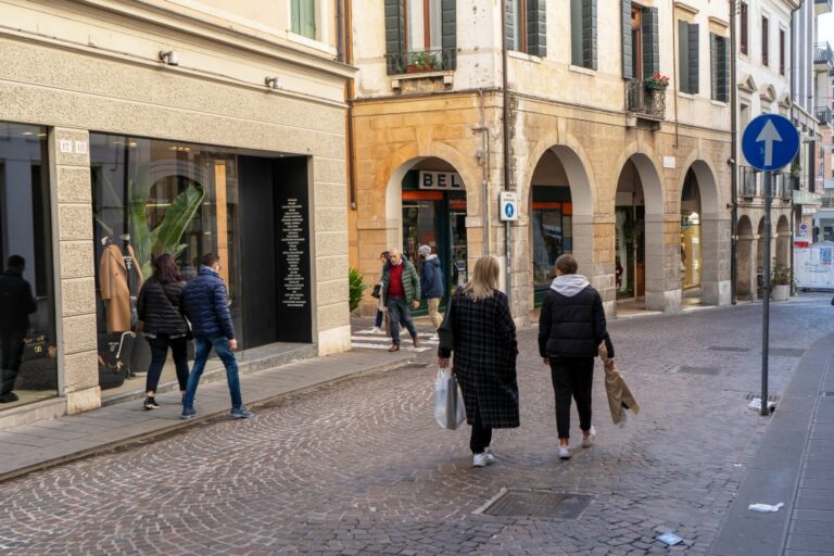 Straße in Treviso