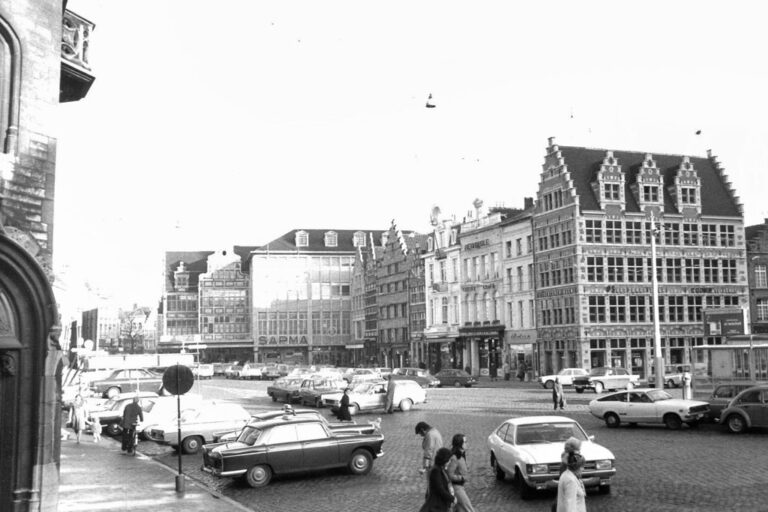 Stadtplatz in Gent