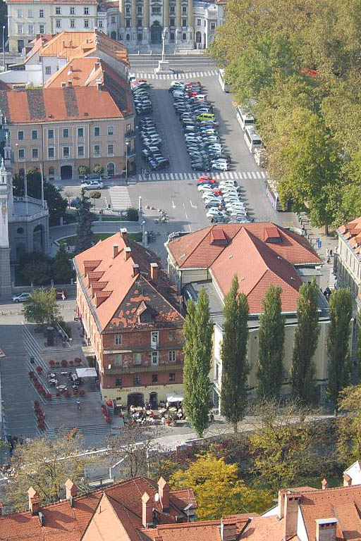 Platz in Ljubljana