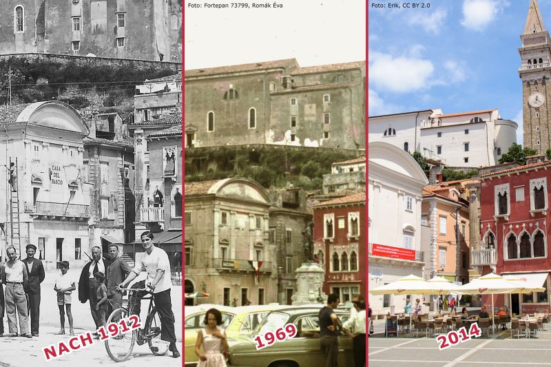Mehr über den Artikel erfahren Piran: Ein Hauptplatz im Wandel der Zeit