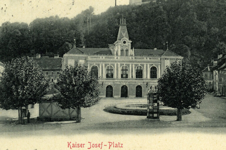 Krekov trg, "Kaiser Josef-Platz", historische Aufnahme, Ljubljana
