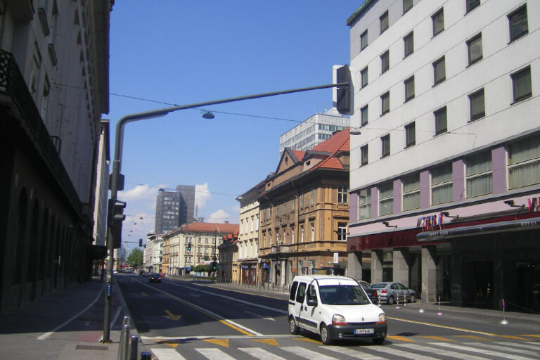 Slovenska cesta in Ljubljana