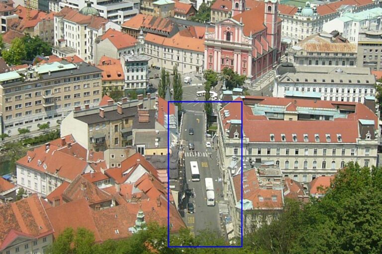 Stritarjeva ulica im Zentrum von Ljubljana