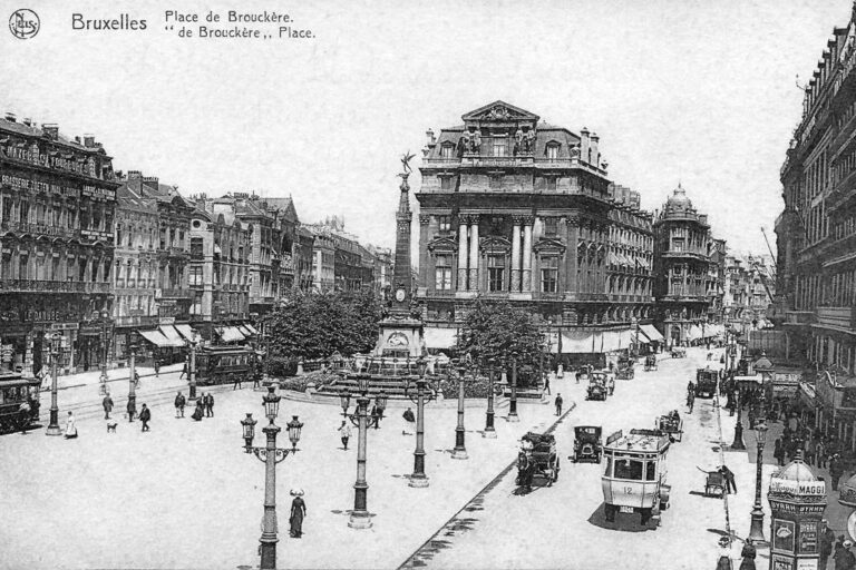 alte Aufnahme von Brüssel
