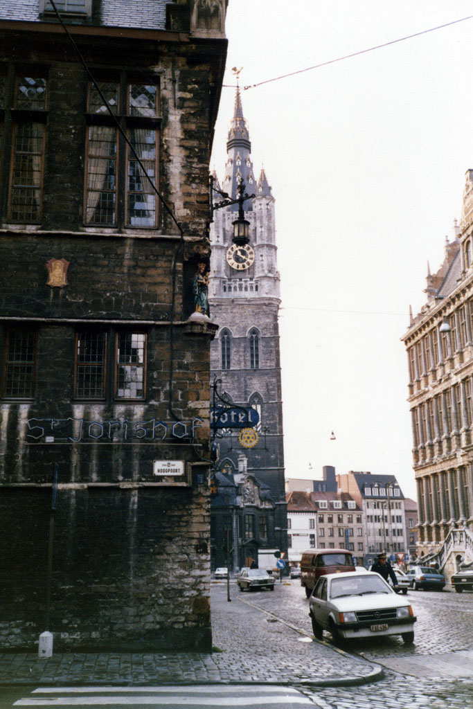 Altstadt von Gent, Turm, Rathaus