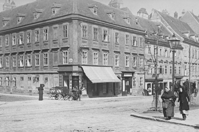 historische Aufnahme der Wiedner Hauptstraße