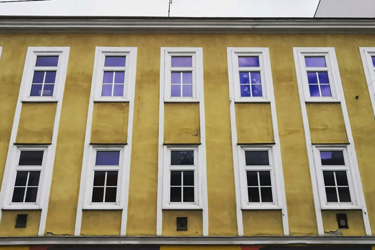 Fassade eines Gründerzeithauses in Hernals