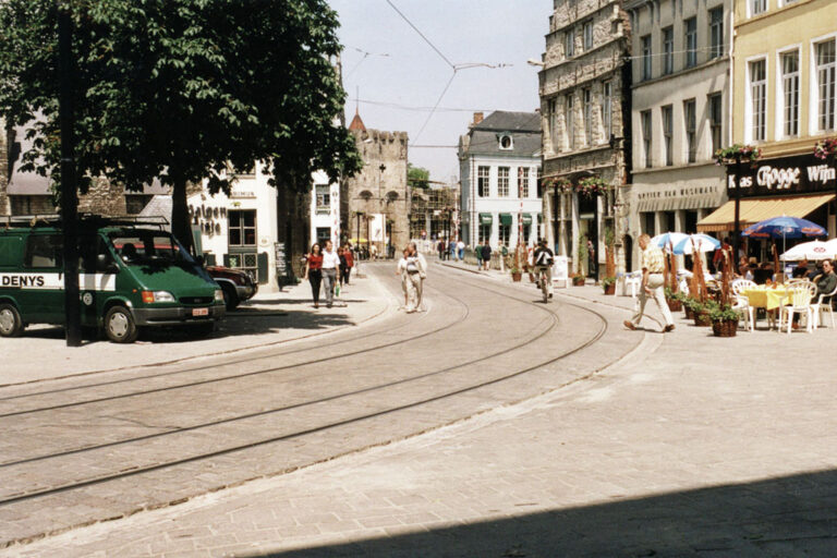 Platz im Stadtzentrum von Gent