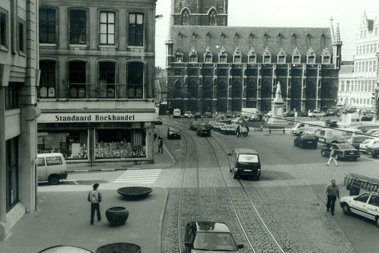 alter Platz in Belgien