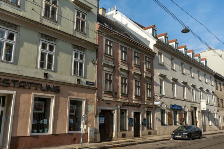 Häuser in der Ungargasse in Wien-Landstraße, Vorgründerzeit