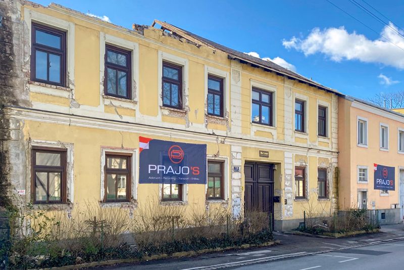 Mehr über den Artikel erfahren Erhaltenswerter Altbau in Inzersdorf abgerissen