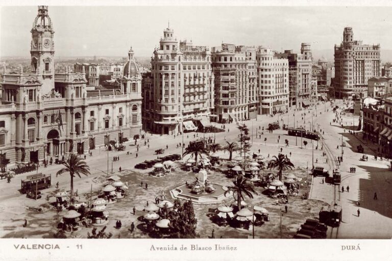 historische Aufnahme von Valencia