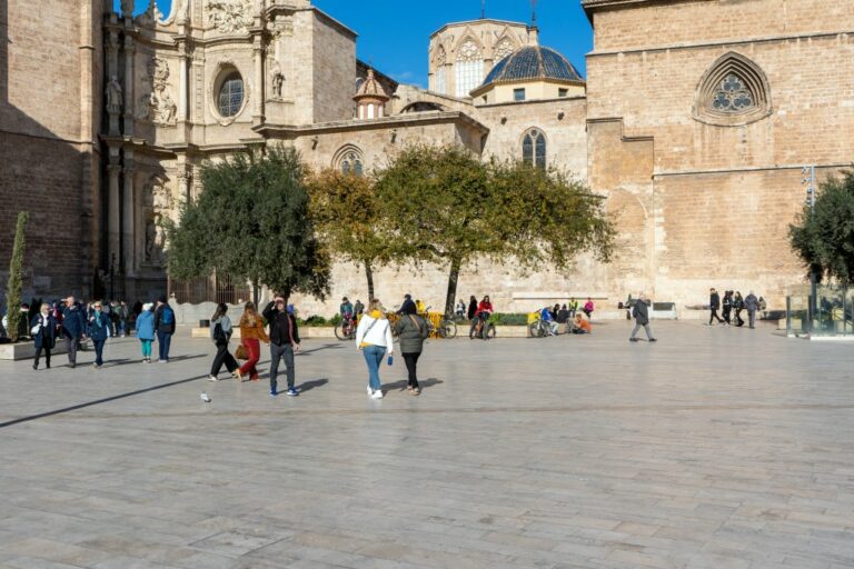 Fußgängerzone in Valencia