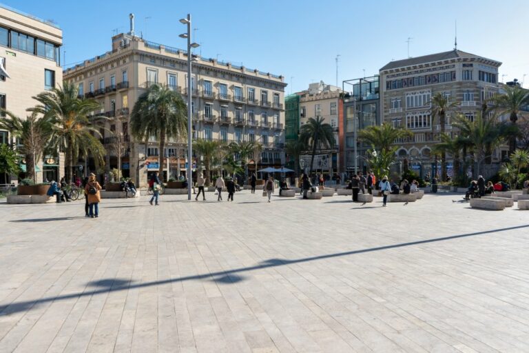 Fußgängerzone in Valencia