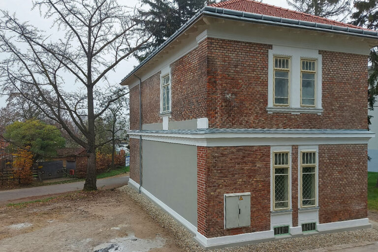 renoviertes altes Gebäude am Steinhof, Otto-Wagner-Spital