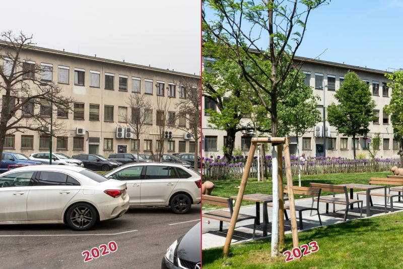Mehr über den Artikel erfahren Langauergasse: Ein neuer Park beim Westbahnhof