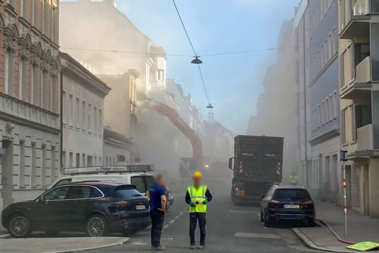 Gründerzeithaus in der Römergasse wird abgerissen