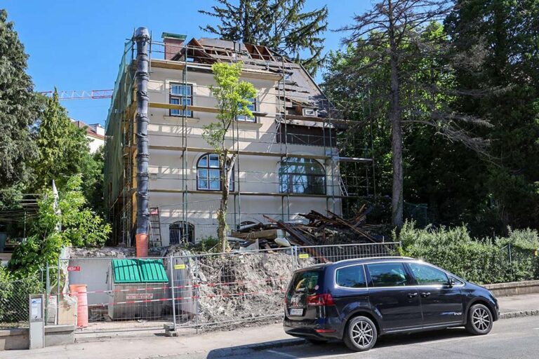 Villa wird abgerissen