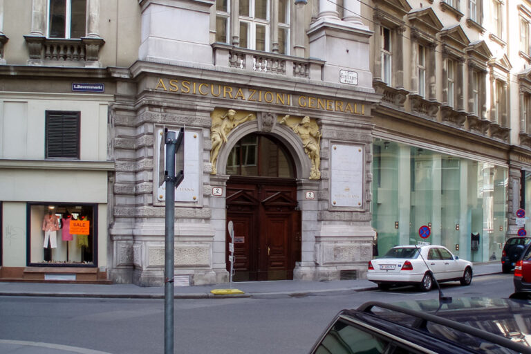 Gasse in 1010 Wien, "Assicurazioni Generali"