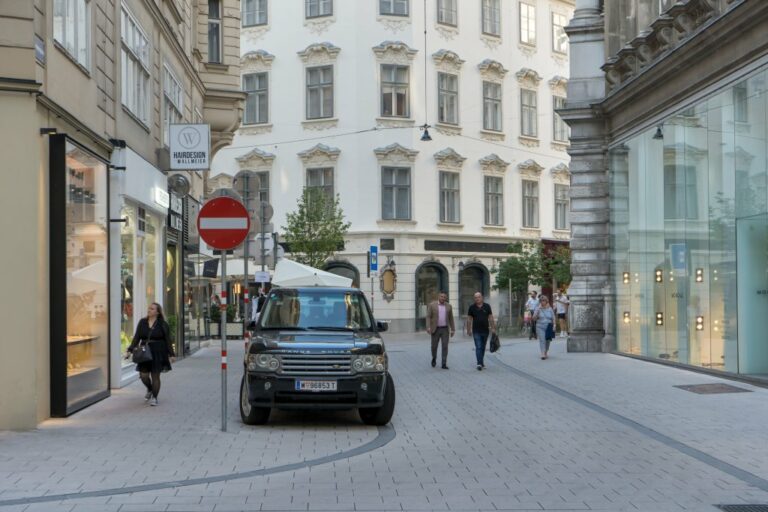 Begegnungszone in der Inneren Stadt