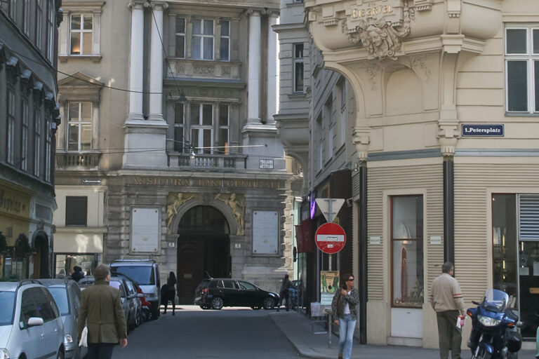 Gasse in 1010 Wien