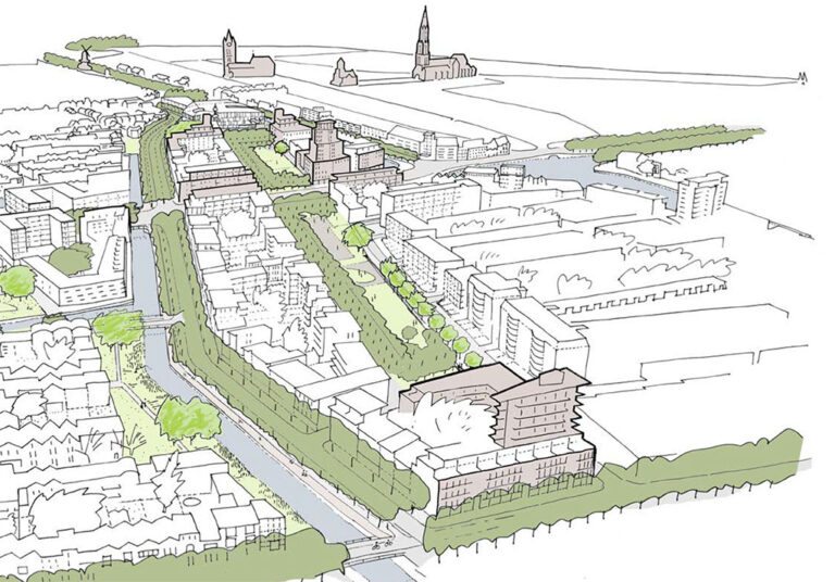 Plan von Nieuw Delft