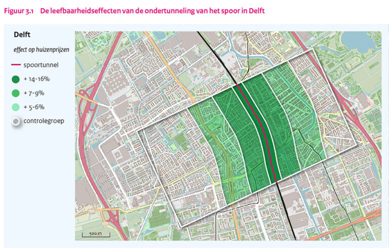 Karte von Delft