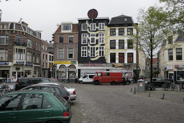 Parkplatz, Häuser, Utrecht