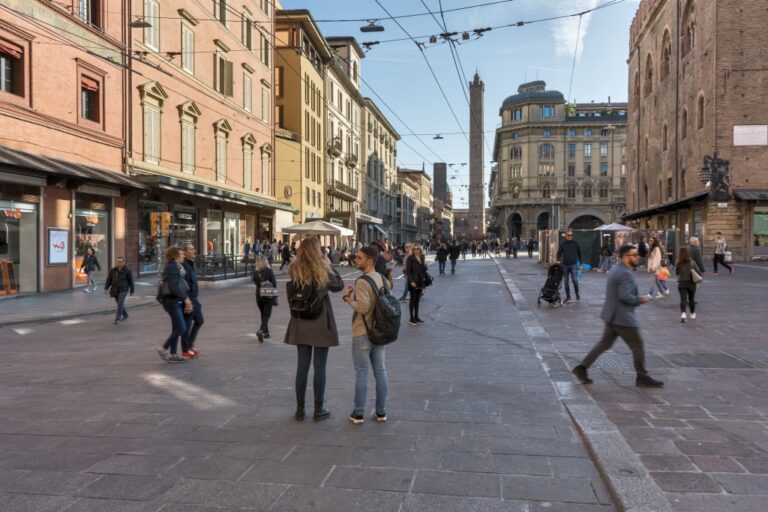 Stadtzentrum von Bologna