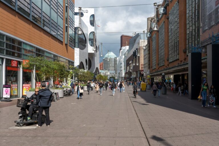 Fußgängerzone, Einkaufsstraße, Den Haag