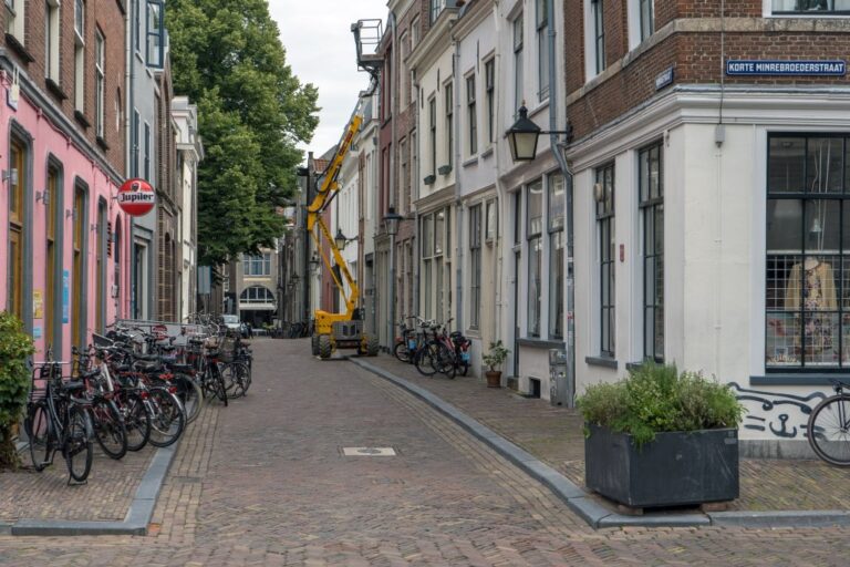 Straße in Utrecht