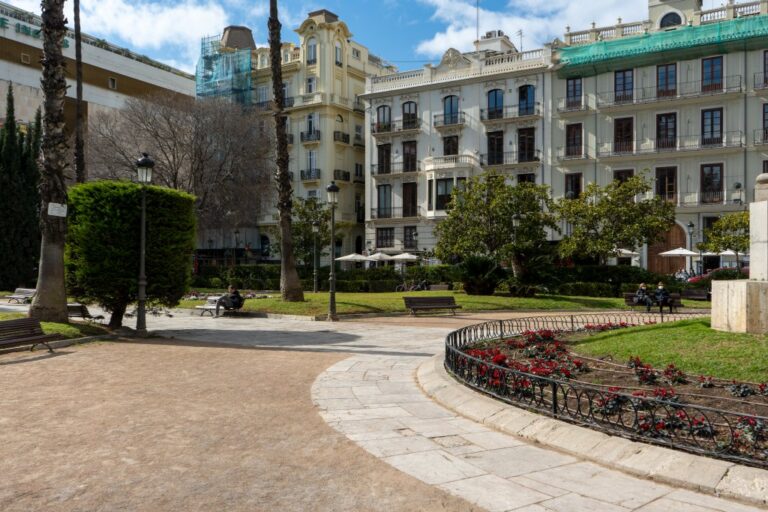 Platz im Zentrum von Valencia