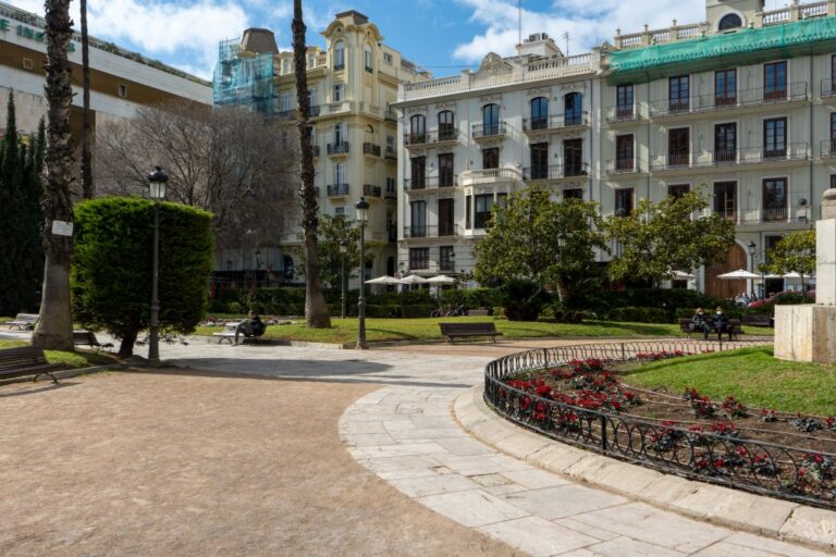 Platz im Zentrum von Valencia