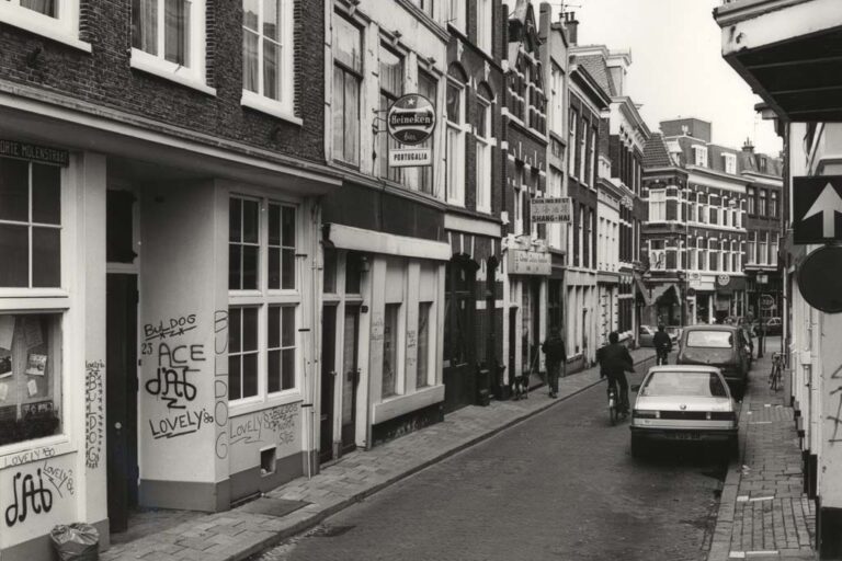 Straße in den Niederlanden