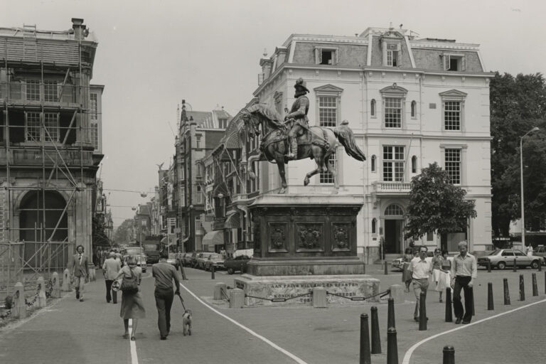 Reiterstandbild in Den Haag