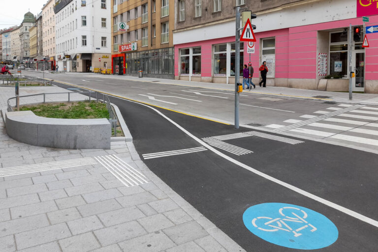Radweg, Margareten