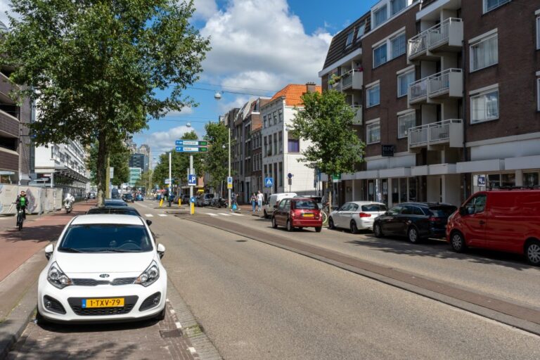 Straße in den Niederlanden