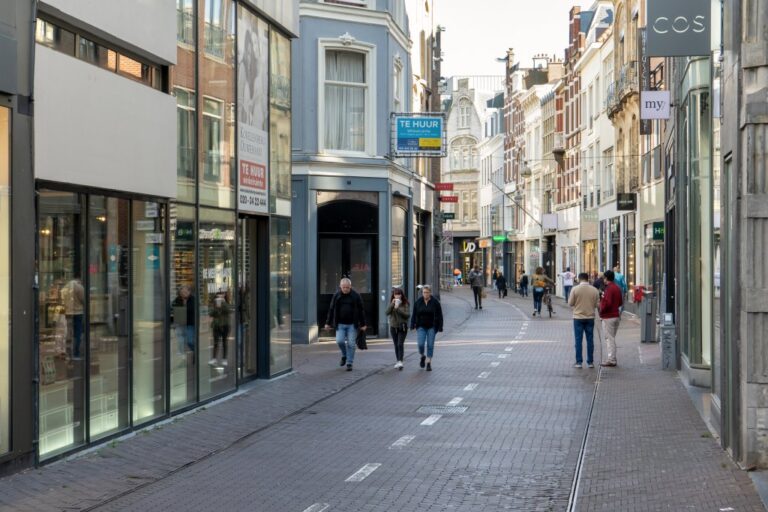Fußgängerzone in Den Haag