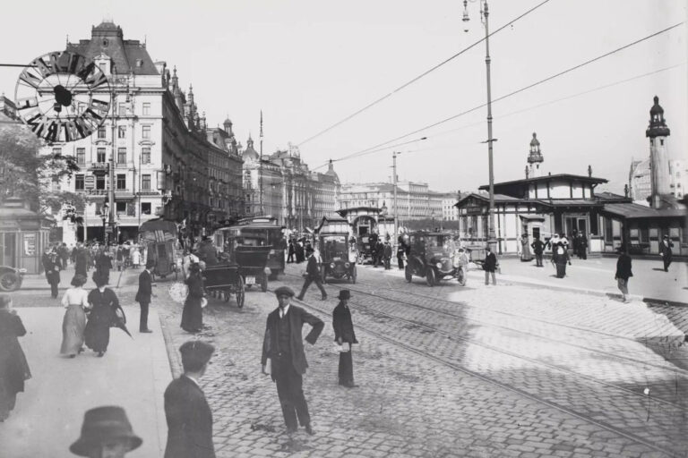 Franz-Josefs-Kai, historische Aufnahme