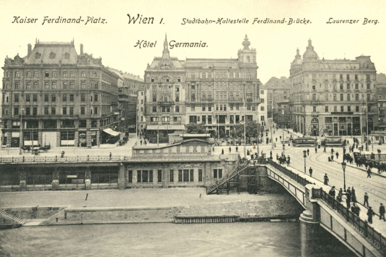 historische Aufnahme von Wien