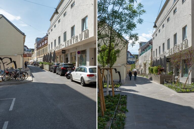 Gasse in Hietzing, Union-Sport-Zentrum