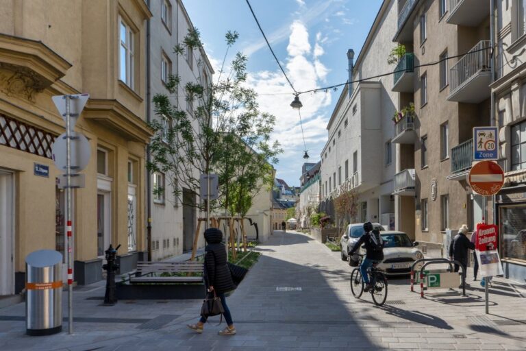 Gasse in Wien-Hietzing