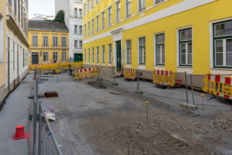 Bernardgasse wird umgebaut