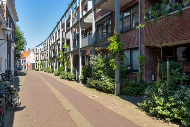 Gasse im Zentrum von Haarlem