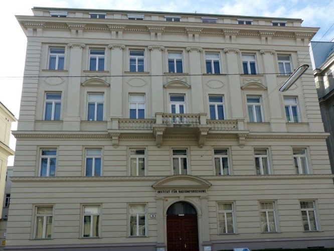 Ehemaliges Institut für Radiumforschung in Wien